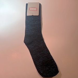 New Sparkly blue Hunter boot socks